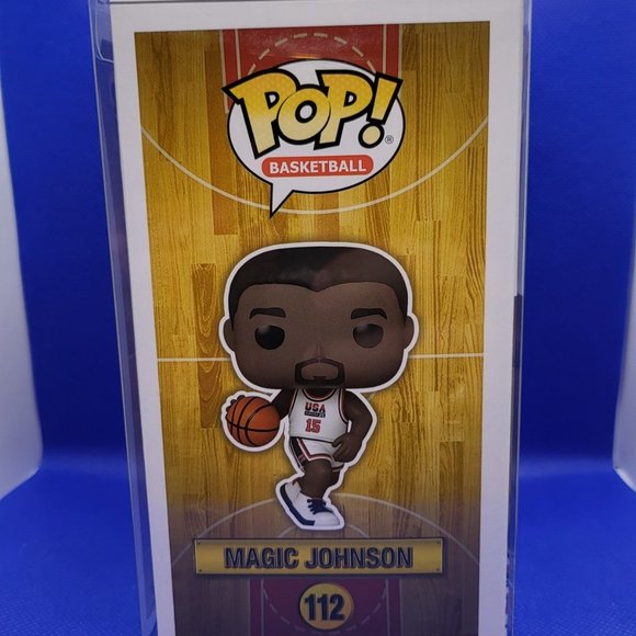 USA Basketball Magic Johnson Target Exclusive Funko Pop - Picture 4 of 9